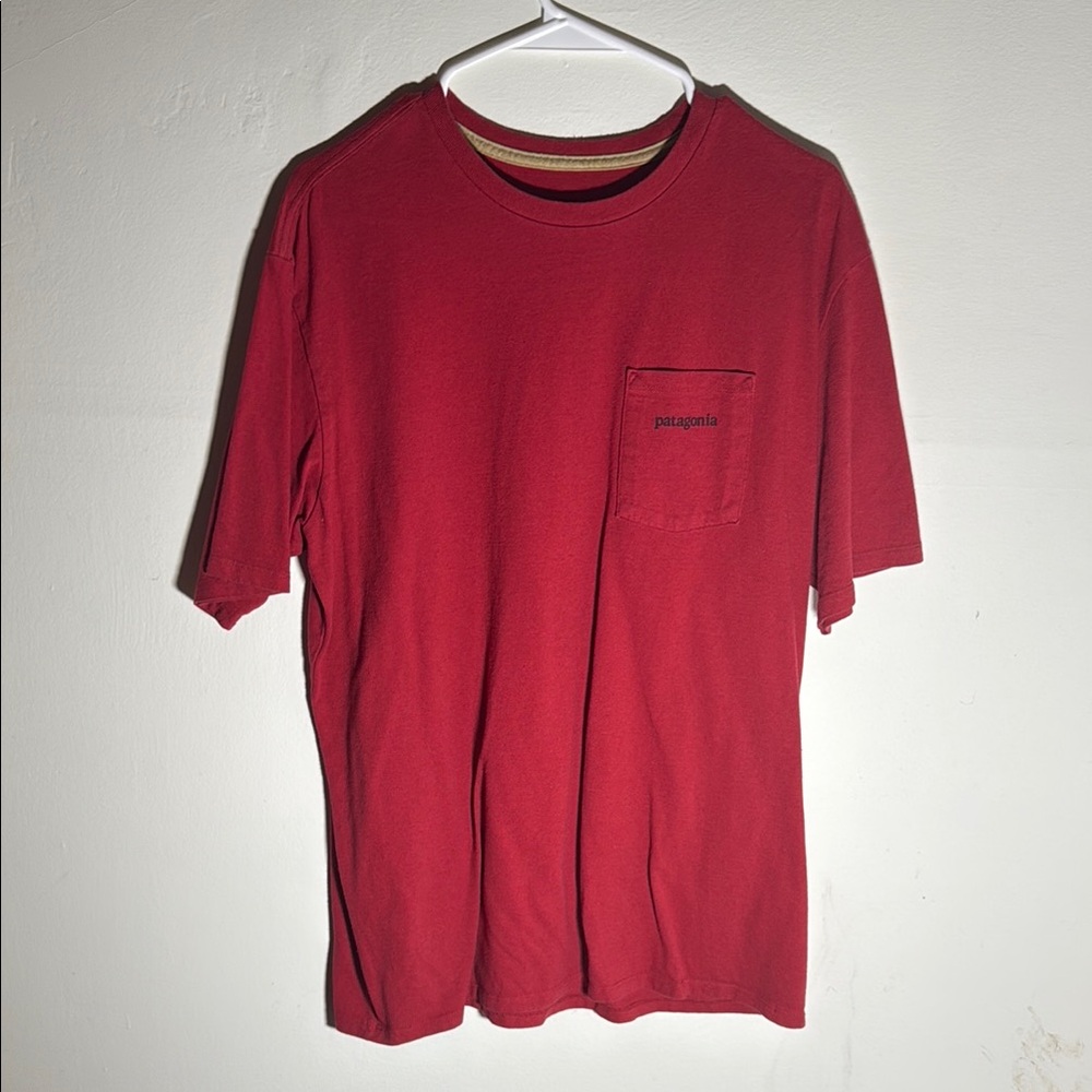 Patagonia Red Short Sleeve Tee